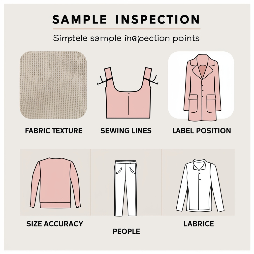 중국 OEM 의류 생산 시 ‘샘플 제작부터 대량 생산’까지 전체 프로세스 정리