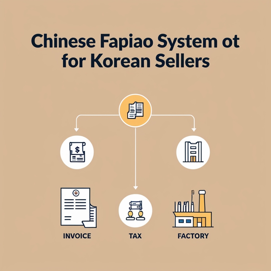 중국사입에서 영수증(发票)이 왜 중요한가? 한국 셀러가 반드시 알아야 할 개념 정리