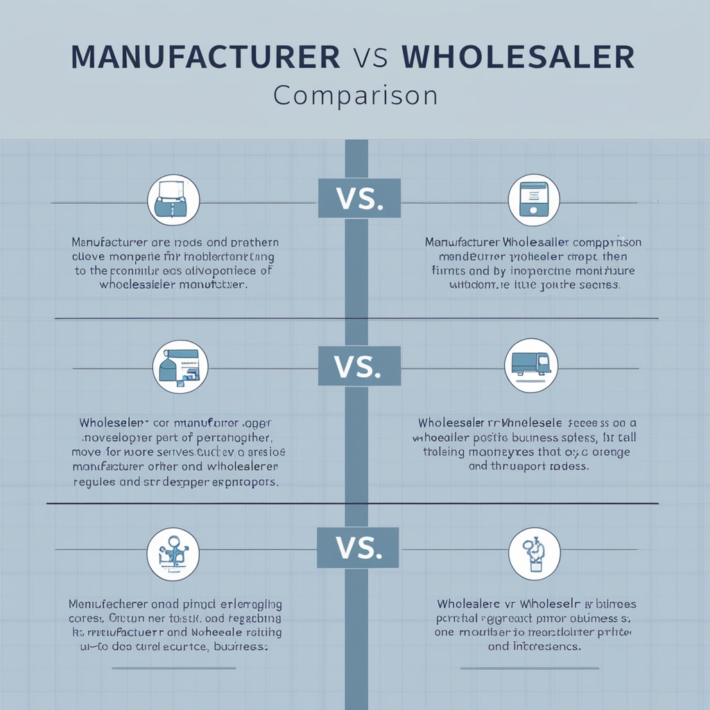 1688 사입 시 ‘제조사 판매(厂家直销)’와 ‘도매 판매(批发商)’의 구조적 차이